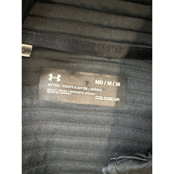 Under Armour Womens Size M ColdGear Storm Zip Jacket Gainey Ranch Logo - Picture 2 of 10